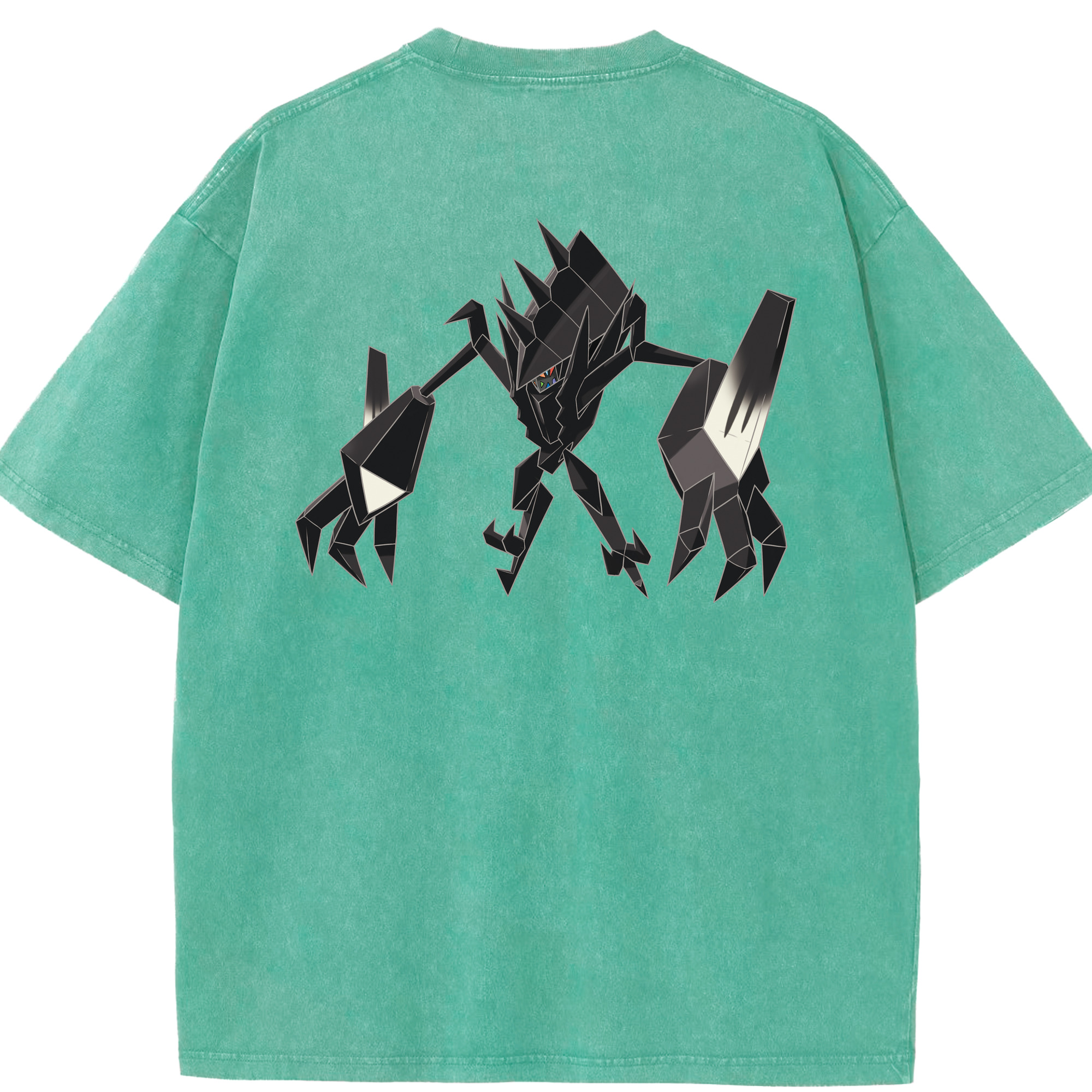 （画像用） ポケットモンスター Pokémon 綿100% ヴィンテージ風 半袖Tシャツ（背面プリント）